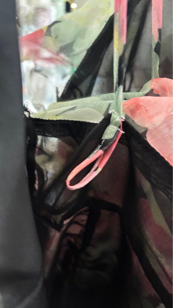 Floral maxi dress (Category: Dresses) located in Mandaluyong City. Submitted by mdoggg___ (Listing ID 1388415811, Image 2). Description: Size XS straps have been shortened Used only once Pick up from Mandaluyong to be arragned by buyer .