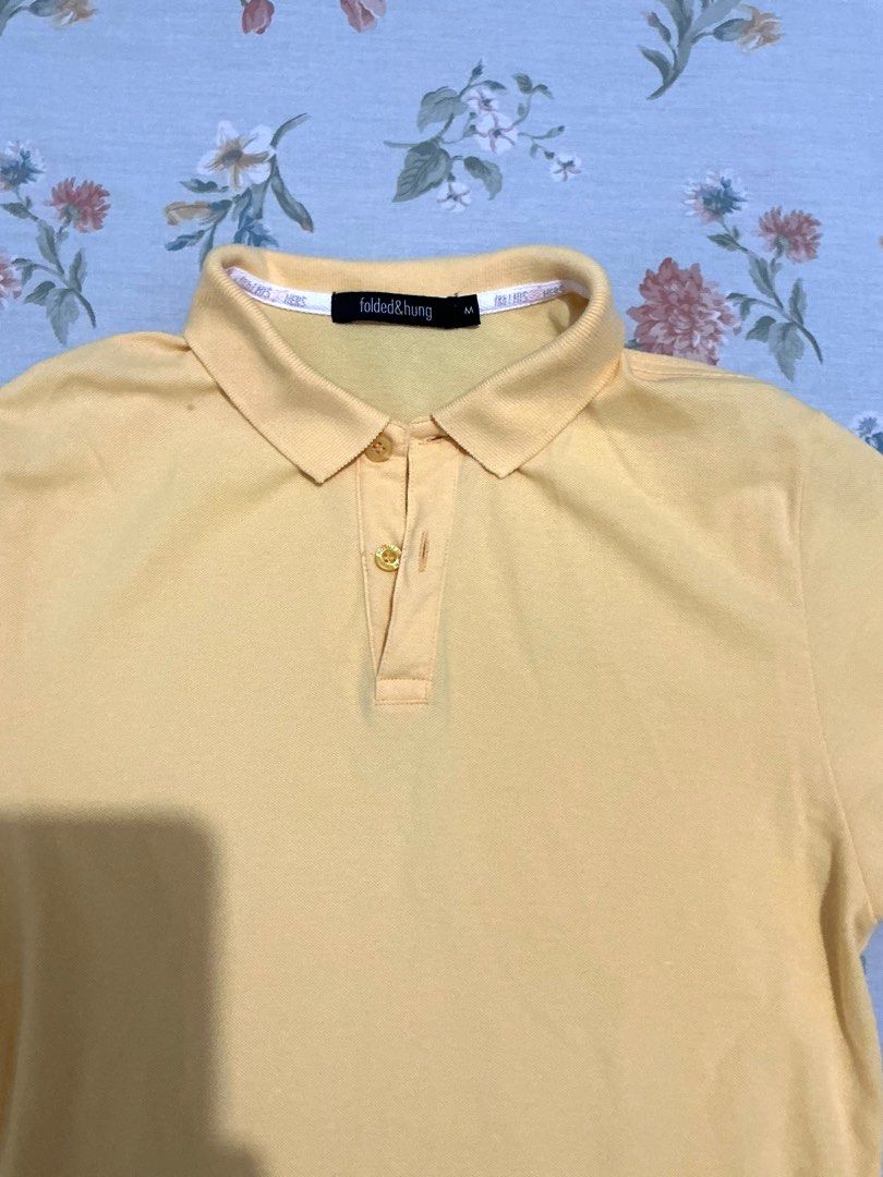 Folded and hung polo shirt (Category: Blouses) located in Manila. Submitted by 888declutters (Listing ID 1388492775, Image 1). Description: only used for a few times Length: 26.5 inches Width: 19 inches Helping tags: folded&hung blouse, folded and hung blouse, folded&hung shirt, folded and hung blouse.