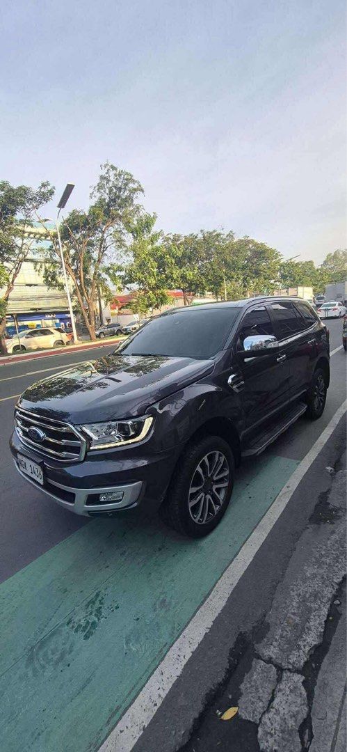 Ford Everest Titanium Plus 4x4 Auto (Category: Used Cars) located in Manila. Submitted by quality_cars (Listing ID 1388314453, Image 3). Description: FOR SALE‼️ 2020 Ford Everest titanium Plus 4x4 Matic Diesel OPEN FOR FINANCING ‼️ BI-TURBO /PUSH START 4X4 SUNROOF MOONROOF FRESH IN AND OUT MILEAGE- 38TKM Top of the line Price: 1.195M 📍Tandang Sora Quezon City.