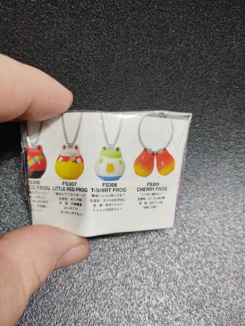 Frog style bag charm/keychain (Category: Character Goods) located in Manila. Submitted by krystalchewey_ (Listing ID 1388433414, Image 2). Description: Bnew Actual Photo Posted Frog (bandai).
