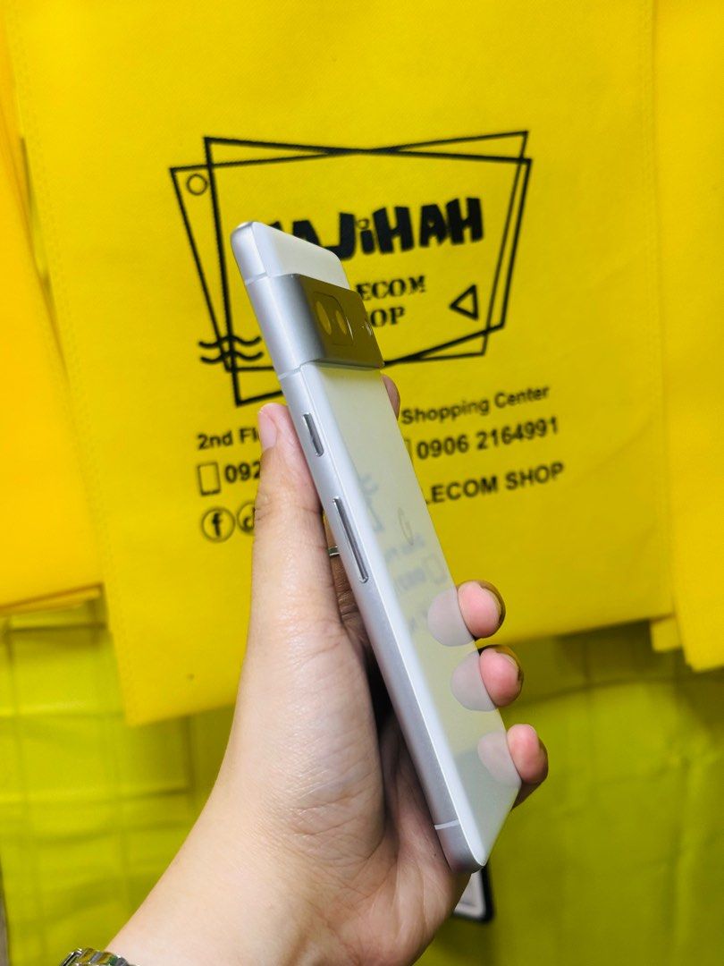 Google pixel 7 128gb Openline US variant no issues with small dents (Category: Google Pixel) located in San Juan City. Submitted by najihahtelecomshop2018 (Listing ID 1388454104, Image 2). Description: Legit Store | Original unit FOR SALE | TRADE / SWAP ▫️INSTALLMENT thru: 🔸Credit Card (straight / installment) 🔸Ggives / Gcredit + 6% interest 🔸Spay Later + 6% interest (RFS: Buy and Sell any kinds of Gadgets) Description: Google pixel 7 128gb US
