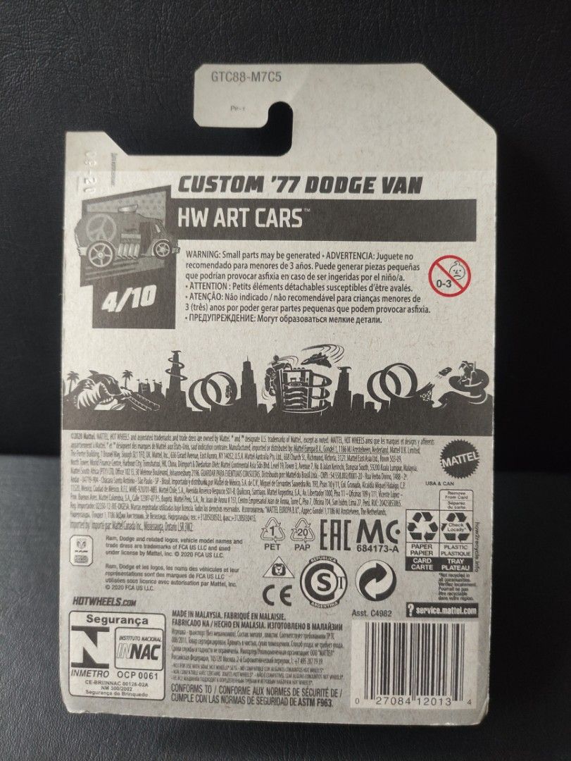 Hot Wheels Treasure Hunt - Custom '77 Dodge Van (Category: Vehicle & Diecast Models) located in Lipa City. Submitted by mark_collections (Listing ID 1388318961, Image 2). Description: Hot Wheels Treasure Hunt - Custom '77 Dodge Van Mode of Payment: Gcash.