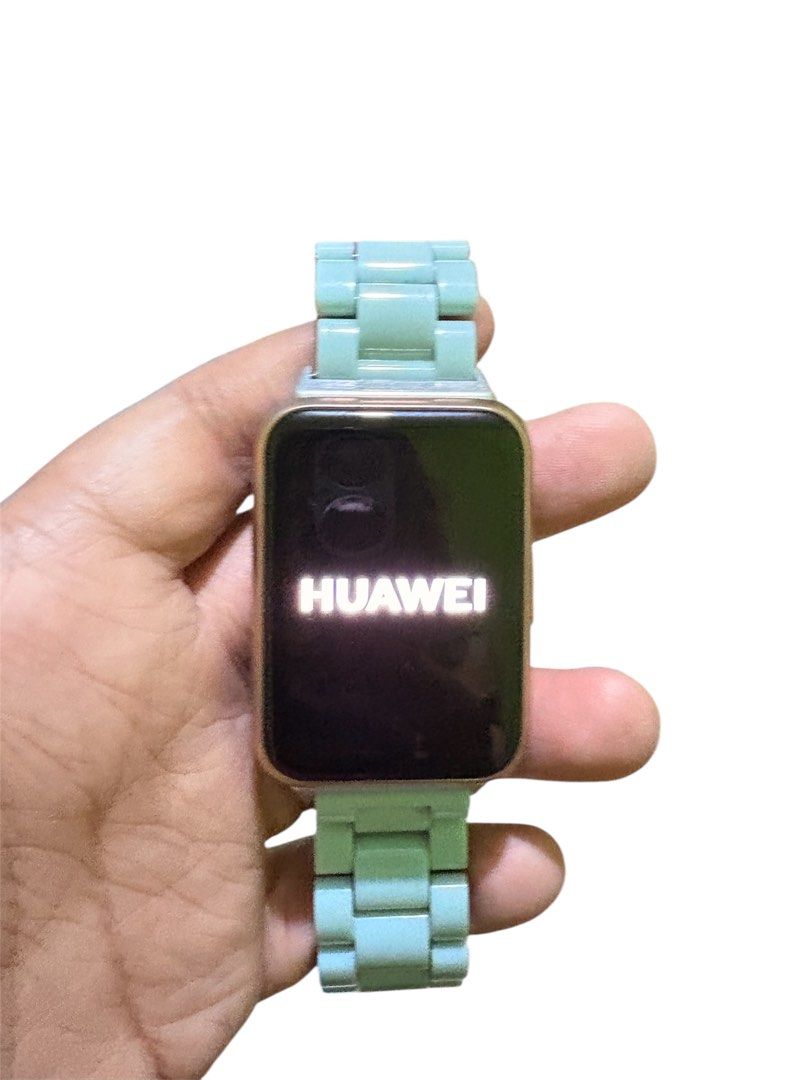Huawei Watch Fit 2 (Category: Women's Watches) located in Batangas. Submitted by annetoot (Listing ID 1388446376, Image 2). Description: Huawei Watch Fit 2 Lady owned With minimal scratches With charger Free: 3 pcs strap + original strap color pink.