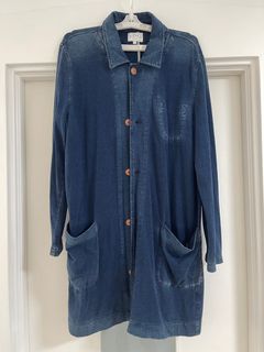 I. D.G. Chore coat 長外套 indigo 藍染64204783052802110