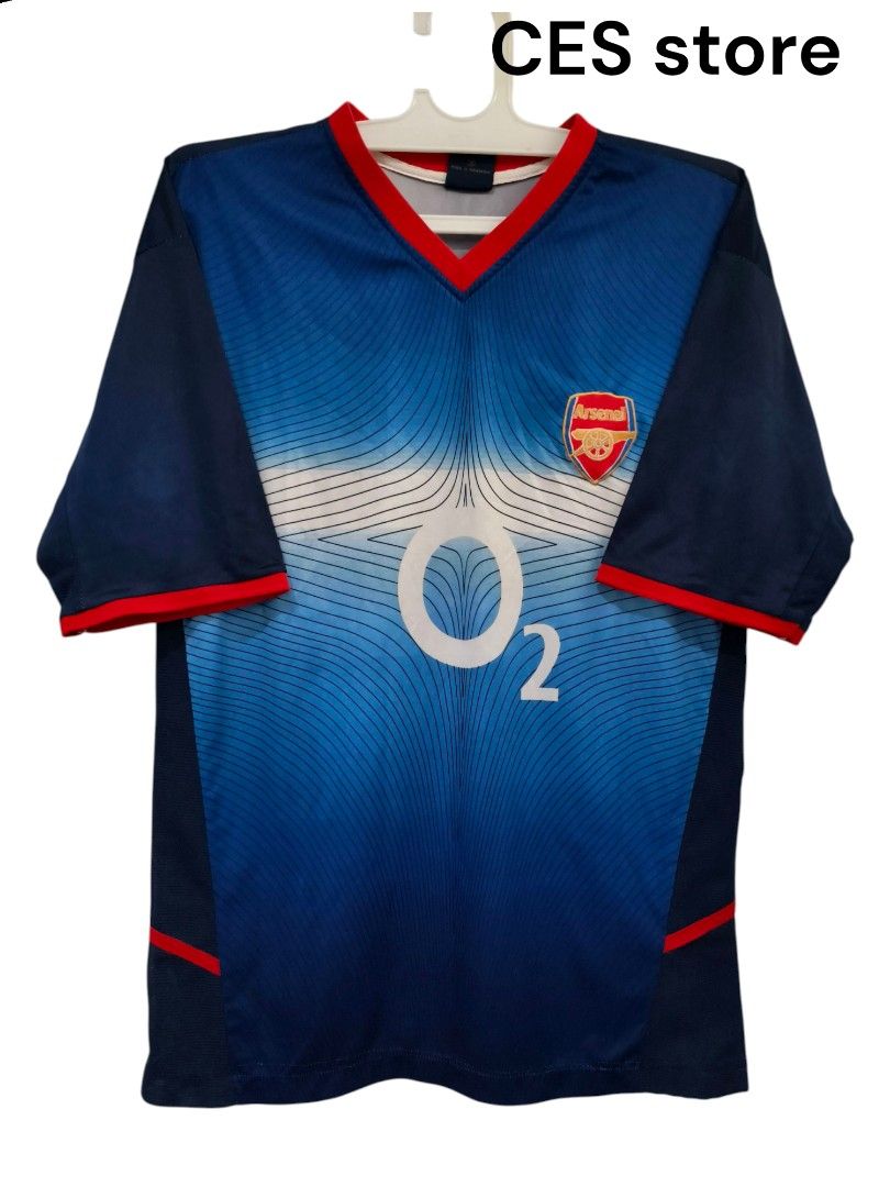 Jersey baju bola retro vintage sport arsenal away henry multisport