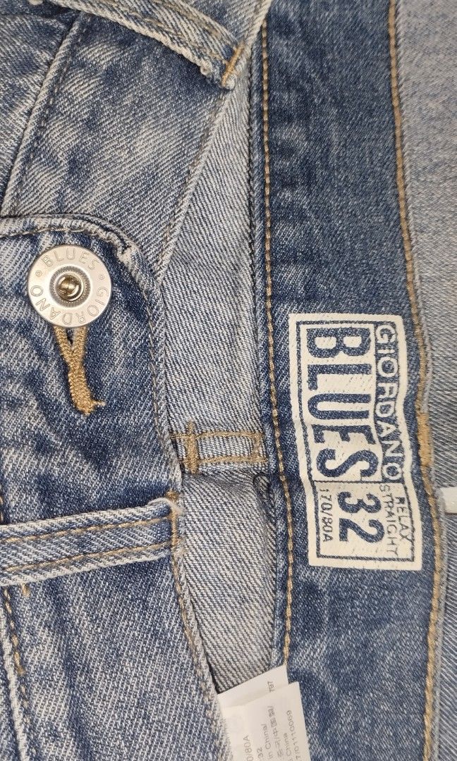 Light blue Giordano blues relax straight 32 (Category: Jeans) located in San Pedro. Submitted by budgetfriendlyph (Listing ID 1388499616, Image 1). Description: Light blue Giordano blue relax straight size 32.