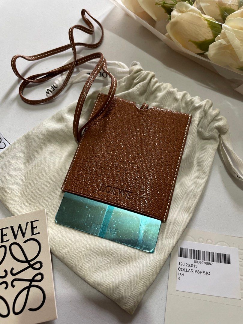 Loewe Leather Collar Espejo (Category: Luxury Bags & Wallets) located in Manila. Submitted by jeffcay (Listing ID 1388399262, Image 3). Description: Authentic, Brand New, never used with tag, dust bag and card manual. Please let me know if you’d like to give your best offer. RFS: Bought when I was impulsive MOP: Gcash/BDO.
