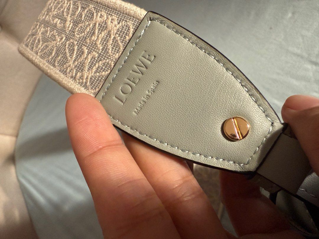 Loewe Mini Gate Ash Gray (Category: Luxury Bags & Wallets) located in Marikina City. Submitted by bellissimaestile (Listing ID 1388415976, Image 3). Description: Bought in preloved condition in a 2nd hand store in Japan. Had no problems bringing and using in Germany and US. Self authenticate for the buyer. This item is for pick up and meet up ONLY‼️ Location: SAN MATEO RIZAL ‼️.