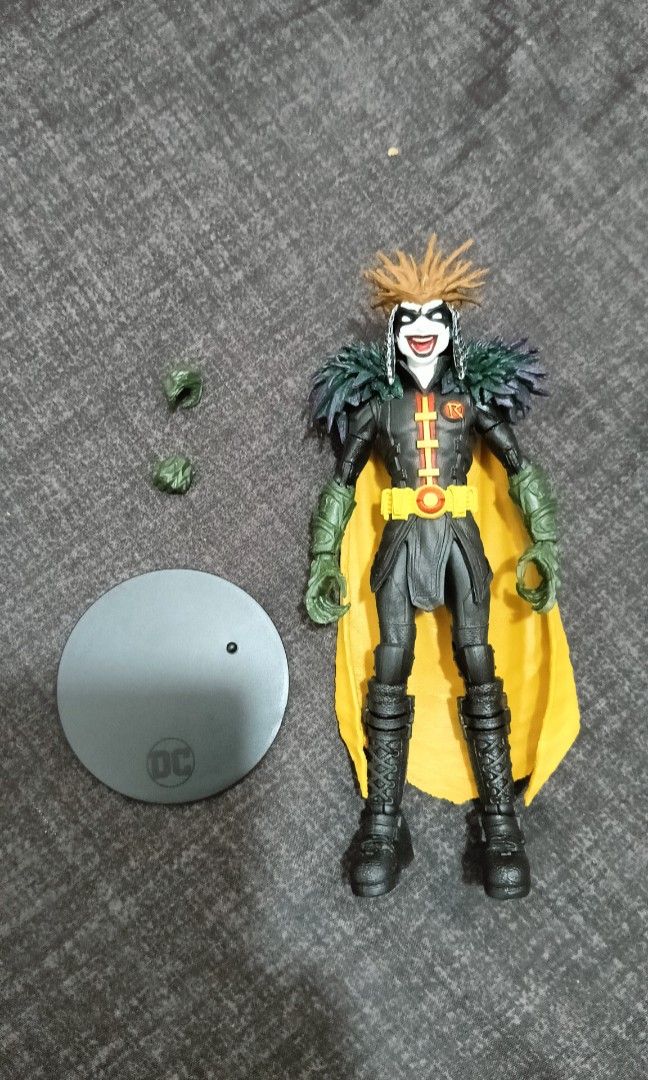 McFarlane Robin King (Dark Nights Death Metal) (Category: Figurines & Statues) located in Marikina City. Submitted by huggsonline (Listing ID 1388467154, Image 1). Description: MULTIVERSE: ROBIN KING by MCFARLANE TOYS - Robin King - From the Graphic Novel: Dark Knight Death Metal - Around 6" Highly Articulated Figure - Trading Card included - Authentic McFarlane Toys Item is Located at: Project 7, Quezon City (near SM North Edsa) *can meet MRT Sh