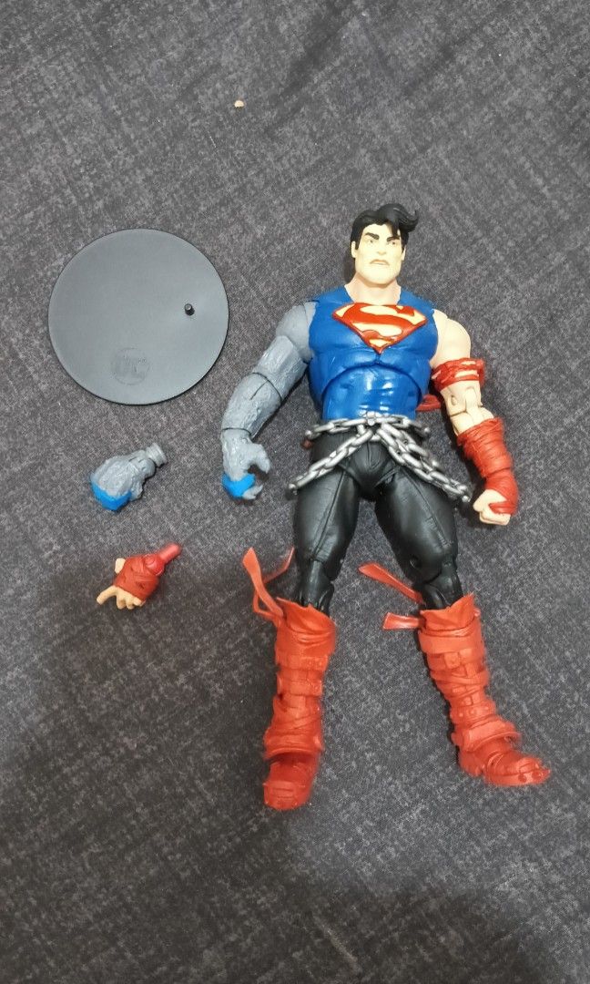McFarlane Superman (Dark Nights Death Metal) (Category: Figurines & Statues) located in Marikina City. Submitted by huggsonline (Listing ID 1388347601, Image 1). Description: MULTIVERSE: SUPERMAN by MCFARLANE TOYS - Superman (head from TDKR) - From the Graphic Novel: Dark Nights Death Metal - Around 7" Highly Articulated Figure - Trading Card included - Authentic McFarlane Toys Item is Located at: Project 7, Quezon City (near SM North Edsa) *can 