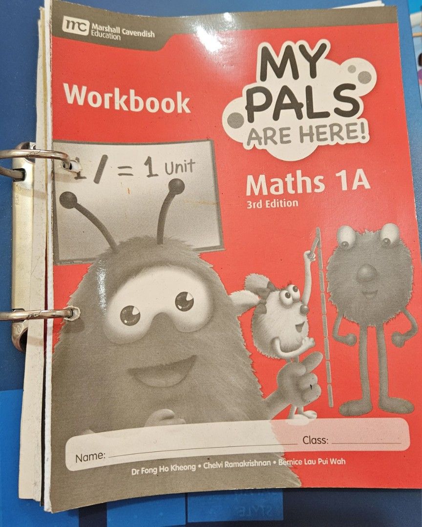 My Pals are Here Maths 1A and 1B 3rd edition (Category: Textbooks) located in Pasig City. Submitted by somethingtoreadph (Listing ID 1388387172, Image 3). Description: 🔶️ no pencil markings 🔶️ pupil's book and workbook in a big blue binder 🔶️ take all for P500 (selling as set only) 🔶️ sf shouldered by buyer 🔶️ no reservation; first to pay 🔶️ mop: bdo, bpi or gcash 🔶️ mod: pick up in Pasig.