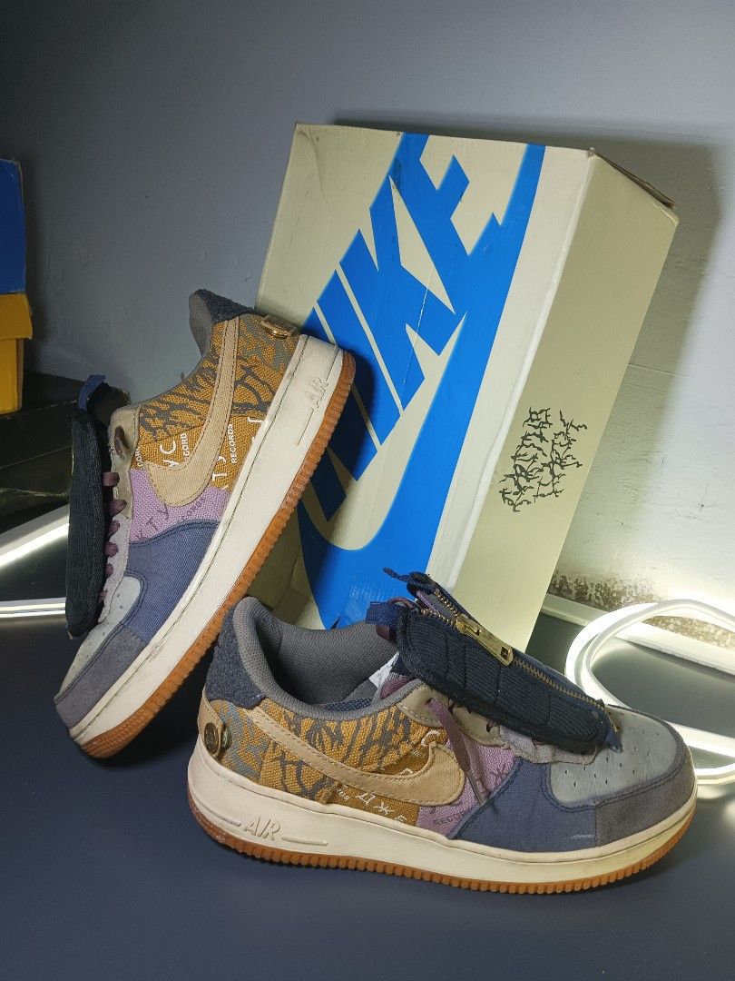 Sepatu Nike Cactus Af1 Nike Air Force X Travis Scoot X Cactus Jack