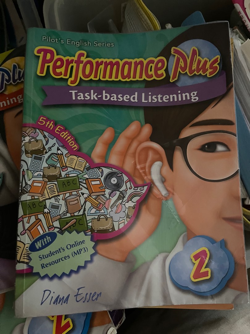 Performance Plus Task-based Listening Level 2 (第五版), 興趣與生活, 書本 & 文具 ...