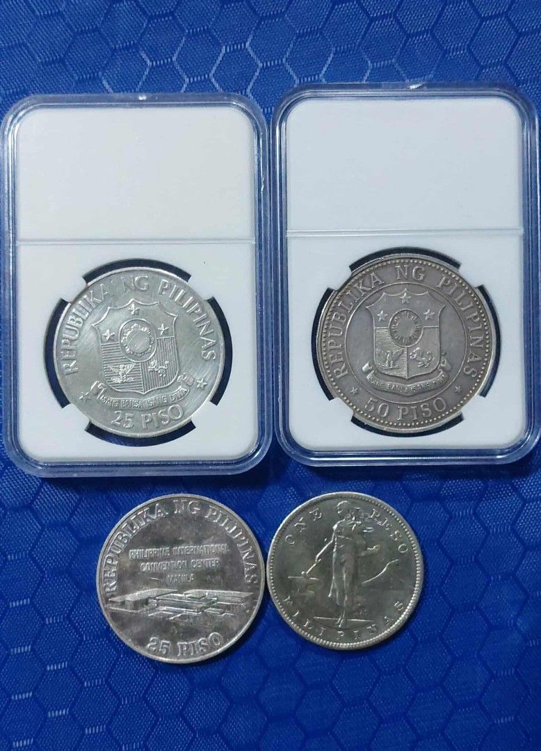 Philippines Silver coins (Category: Currency) located in Manila. Submitted by bjie2700446238 (Listing ID 1388497179, Image 2). Description: Puregold Makati meet up.