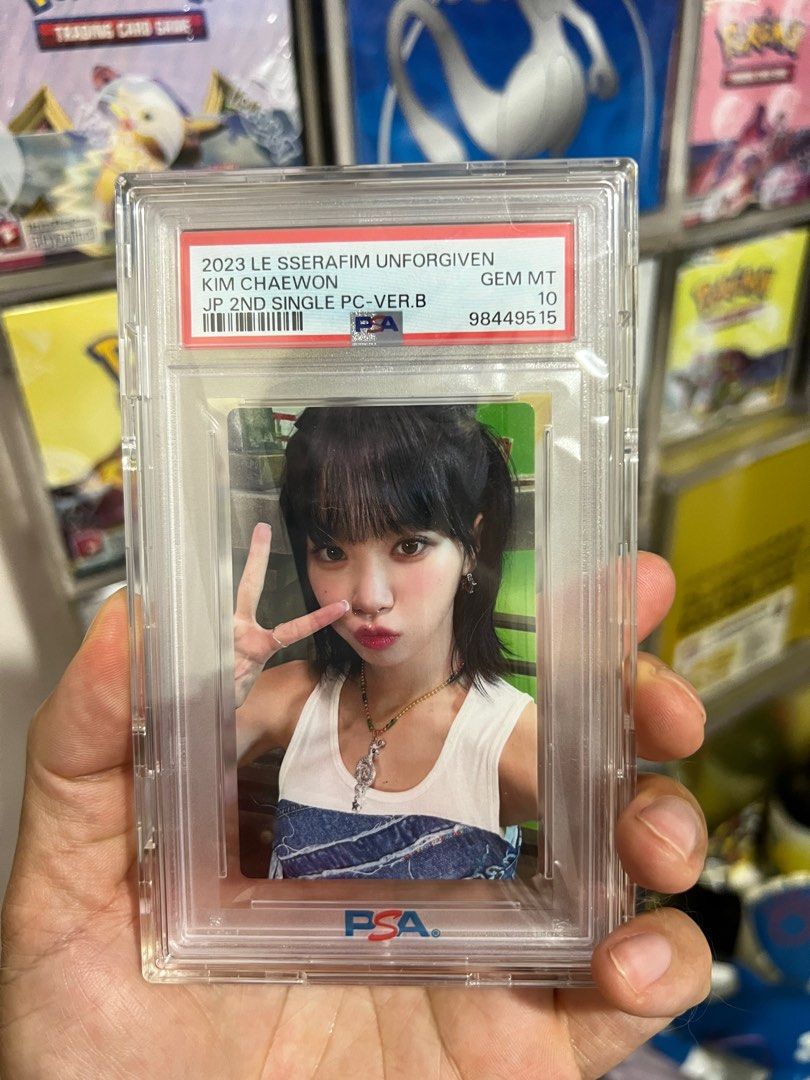 Psa10 2023 Le Sserafim 2nd Single UNFORGIVEN Japan Chaewon solo
