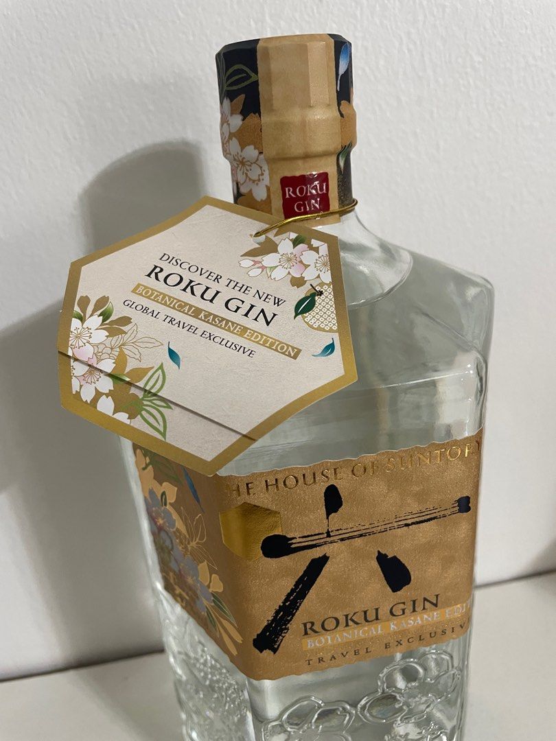Roku gin botanical kasane edition, Food & Drinks, Alcoholic