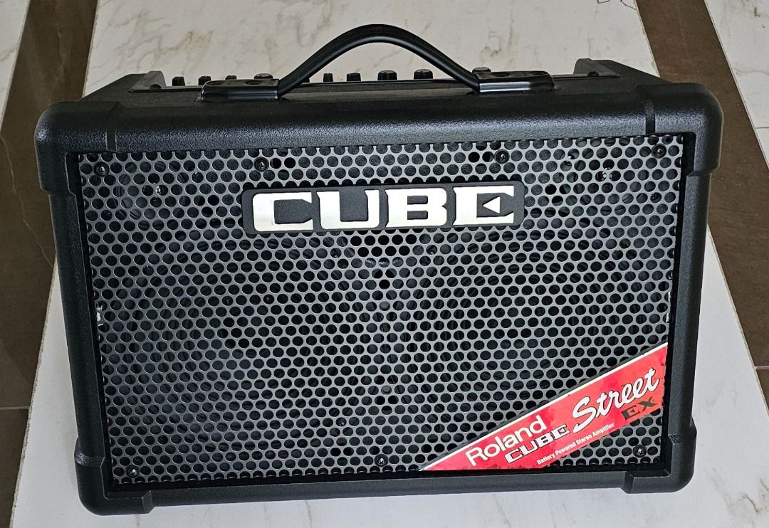 Roland Cube Street Ex for Busking (Category: Soundbars, Speakers & Amplifiers) located in Manila. Submitted by jdr77 (Listing ID 1388387908, Image 1). Description: Selling my very lightly used Roland Cube Street Ex Used only at home only for sound test or with a pair for a home sound system when needed on small gatherings like Christmas. If I recall correctly, not used more than 5 times a year. Location: BGC Area Pickup only at my office near Mar