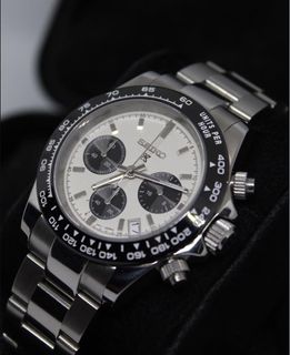 Seiko Mod Watch Chronograph Panda Mod64229144664449110