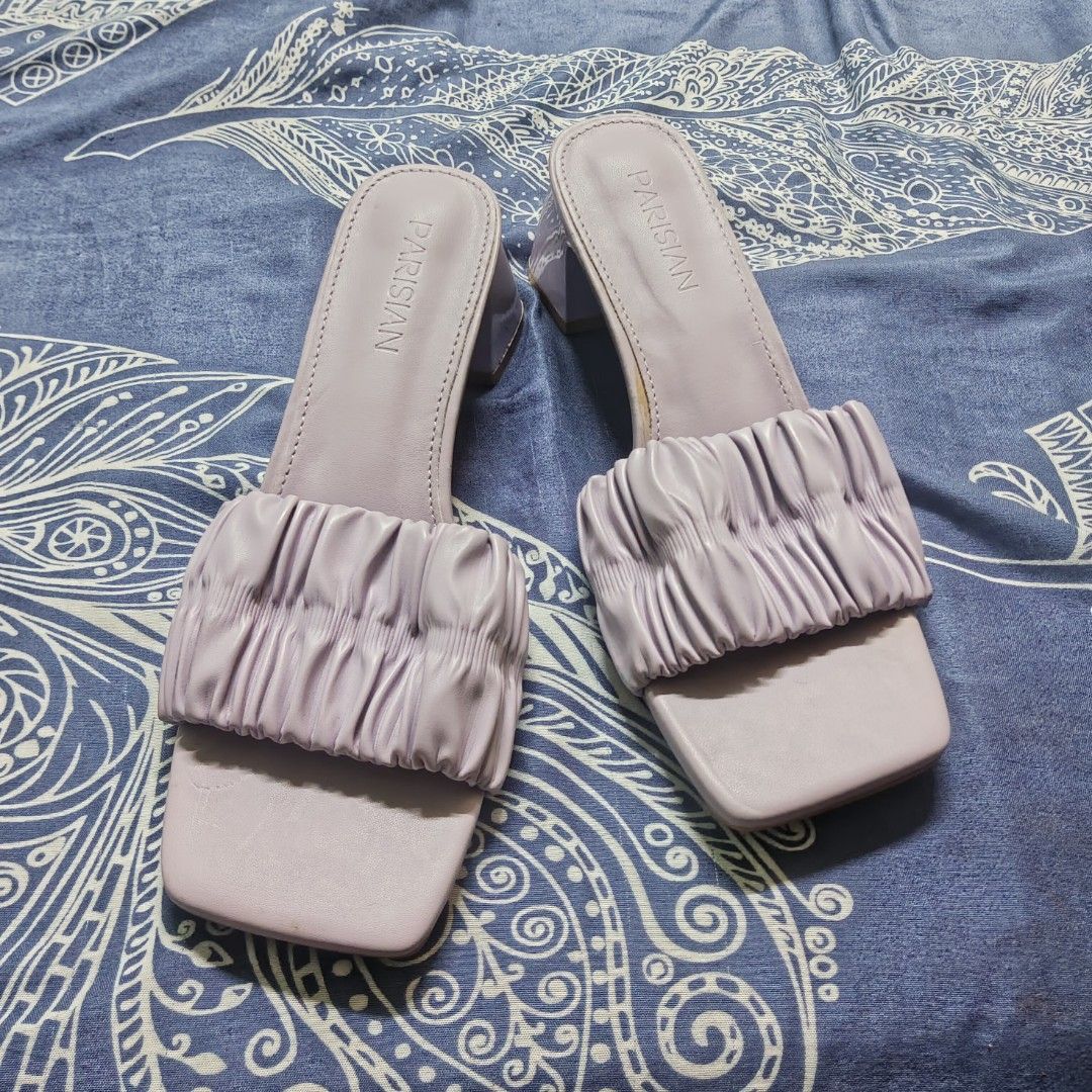 Sexy| Black & Lilac Sandals (Category: Sandals) located in Taguig. Submitted by annprelovedclosetph (Listing ID 1388420836, Image 3). Description: .