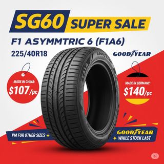 (Category: ) located in . Submitted by tyresonline.sg (Listing ID 1388501538, Image 1). Description: .
