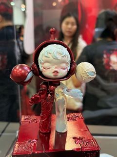 skullpanda 织脊 Skullpanda Artistic Sculpture-A Spine Of Silk - 艺术雕塑-织