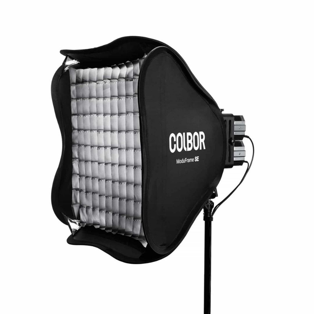 Synco COLBOR Modu Frame SE Multi-light Softbox 60x60 Softbox for 2 3 & 4Light Setup for CL60 CL100X (Category: Flashes) located in Manila. Submitted by vmidirect (Listing ID 1388378442, Image 2). Description: COLBOR ModuFrame SE 60x60 Softbox for 2, 3, and 4-Light Setups The ModuFrame SE 60x60 softbox is specifically designed for CL60 and CL100X lineups, enabling you to effortlessly achieve the powerful cinematic soft light you desire. By combini