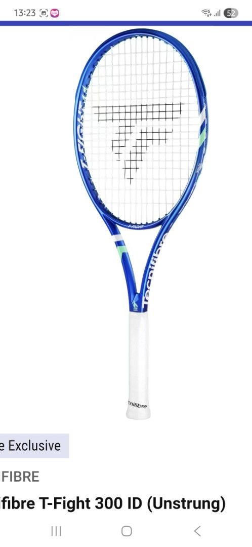 Tecnifibre T-FIGHT ID 305S Tecnifibre TFight 305S ID Racket