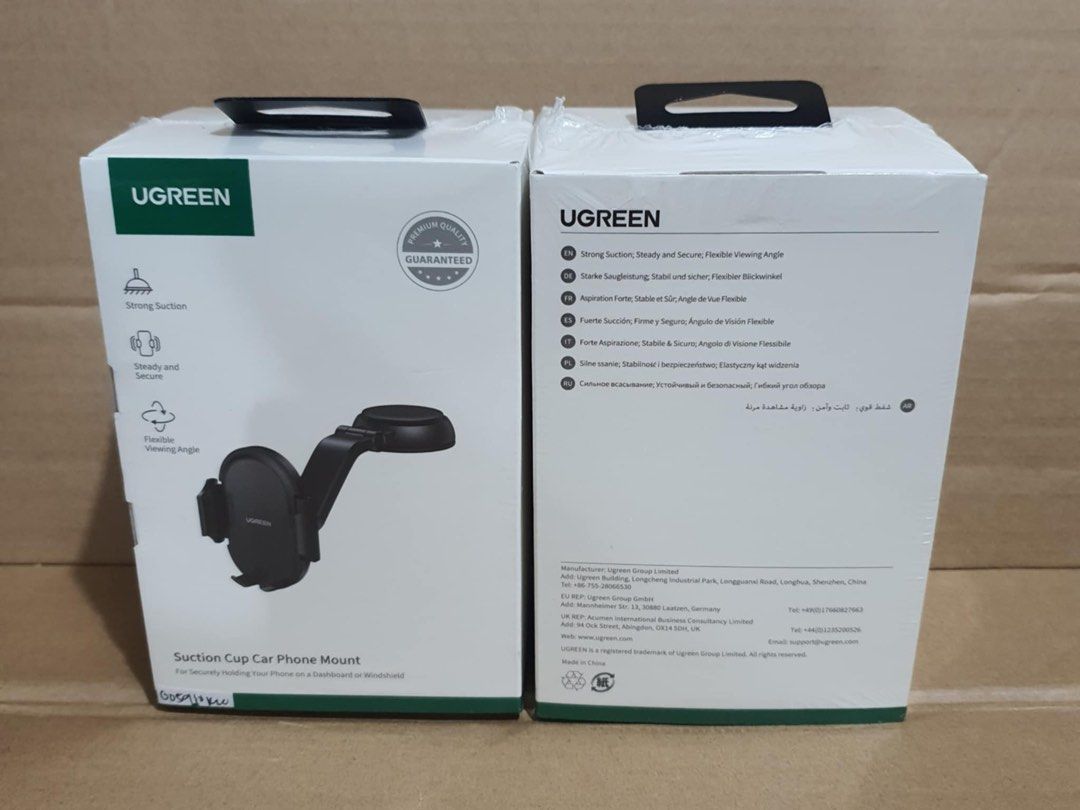 UGREEN Dashboard Car Phone Mount Waterfall-shaped Suction Cup (Category: Mounts & Holders) located in Manila. Submitted by mxrx_ (Listing ID 1388371309, Image 2). Description: .