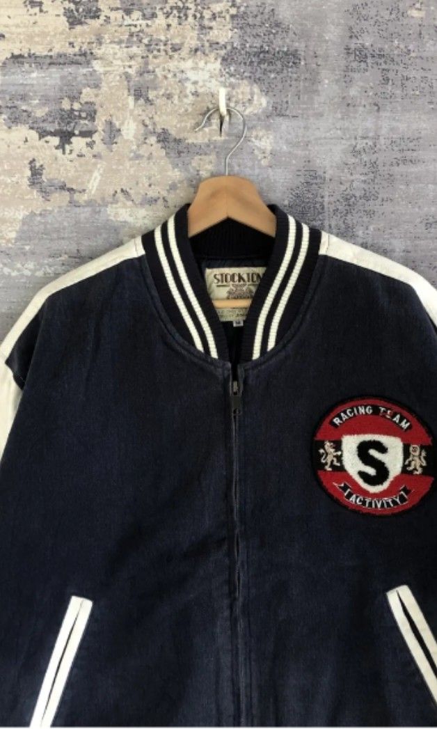 Vintage Stockton Racing Team Jacket (Category: Coats, Jackets and Outerwear) located in Manila. Submitted by beanieracha (Listing ID 1388461918, Image 3). Description: Vintage Stockton Racing Team Jacket - Hard Fabric.