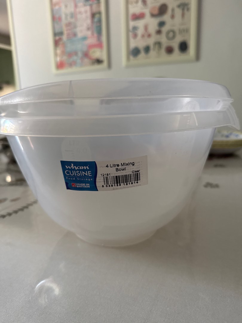 Wham Cuisine 2.0lt Rectagular Food Box 23x16x9.5 Cm Clear & Ice White - View #9