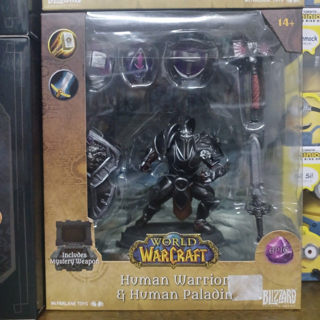 World of Warcraft Figures (Category: Figurines & Statues) located in Calumpit. Submitted by _hppy (Listing ID 1388493642, Image 3). Description: WOW Figures Orc Warrior/Shamman Undead Priest/Warlock Human Warrior/Paladin ✨️Condition: MISB 🗳️MOD LBC/ Lalamove / Flash at your own risk 💰MOP Gcash/Bank transfer CIMB 📍Location Calumpit, Bulacan Php1350 Undead, Human Php1300 Orc.