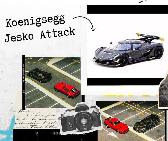 香港トイカーサロン2025限定 Tarmac Koenigsegg Jesko