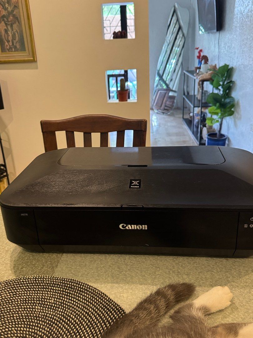 A3 Printer: Canon Pixma ix6770 (Category: Printers, Scanners & Copiers) located in Pateros City. Submitted by ape.collective (Listing ID 1388663577, Image 2). Description: Barely used. Was supposed to start a business pero di natuloy. Can print up to A3. Matipid sa ink.