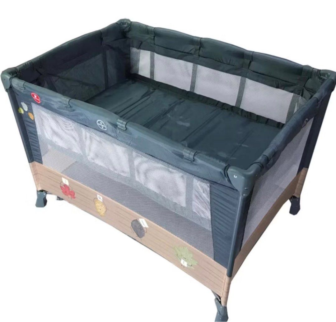 Akeeva Crib (Category: Cots & Cribs) located in Manila. Submitted by louievicocollections (Listing ID 1388577055, Image 2). Description: Ptpa Akeeva Crib Foldable Compact fold w/ nylon travelbag Can use as crib/playpen Twice use only Selling for only 2500 Mop:Gcash/BPI Ship via lalamove Loc:Caloocan South.