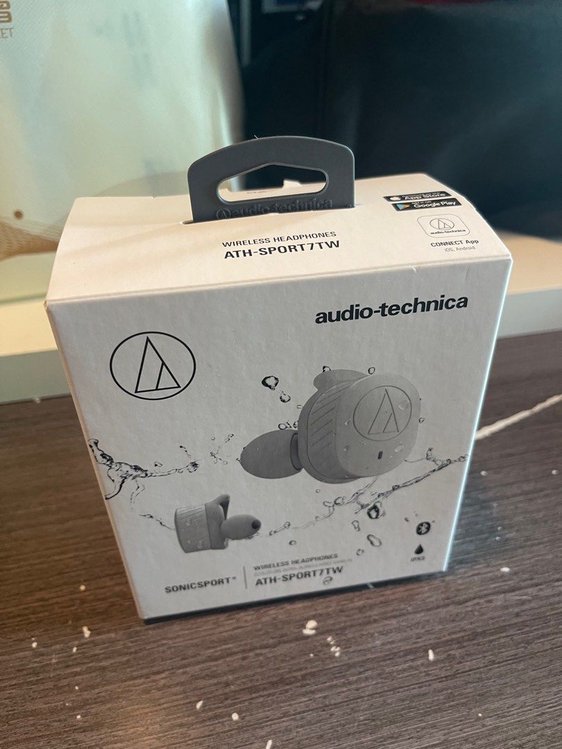 Audio-Technica ATH-SPORT7TW Wireless Headphones, 音響器材, 頭戴式