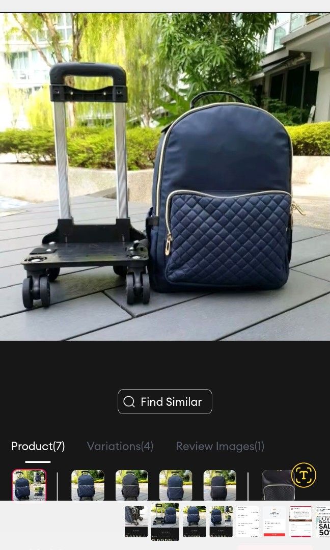 Backpack (Category: Backpacks) located in Singapore. Submitted by hitty75 (Listing ID 1388542466, Image 5). Description: used few times.