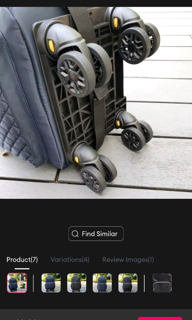 Backpack (Category: Backpacks) located in Singapore. Submitted by hitty75 (Listing ID 1388542466, Image 6). Description: used few times.
