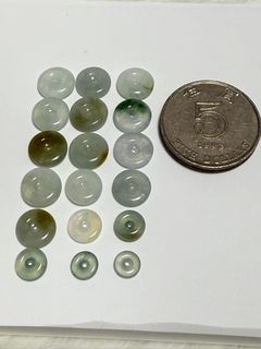 Bb迷你平安扣「天然緬甸A貨翡翠」64191870373250110