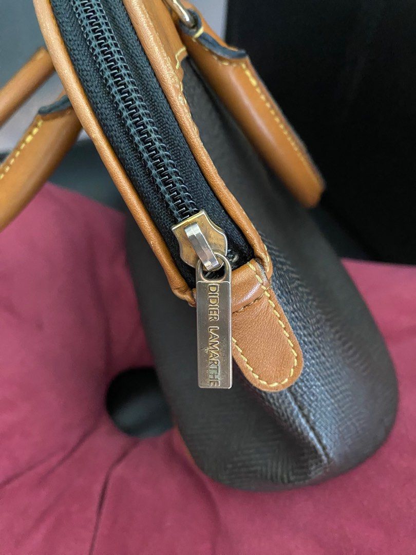 Didier lamarthe dome bag (Category: Luxury Bags & Wallets) located in Santa Rosa. Submitted by rjplpreloved (Listing ID 1388507058, Image 3). Description: Didier Lamarthe paris brand bag still in good hand bag in dome shape Mop: gcash or bank only Courier: j&t.