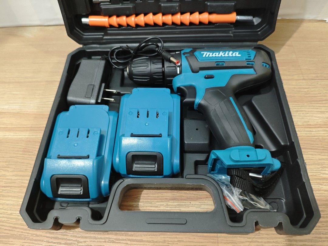 Drill / Makita Drill Brandnew (Category: Construction Tools & Equipment) located in Quezon City. Submitted by mktoolsenterprise (Listing ID 1388604285, Image 1). Description: Brandnew Makita Cordless Drill 36V ‼️ FB PAGE: MK TOOLS ENTERPRISE ✅INQUIRE NOW SHIP NOW‼️ 1,049 only‼️ 📍 Location: Batasan Hills Quezon city📍 Mode of payment; Gcash, Paymaya, Bdo , Cash on delivery PABILI Service for Lalamove and grab (Buyer will book the lalamove) LBC (C