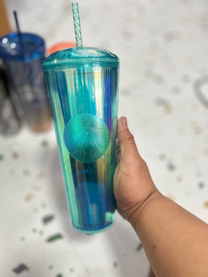 FS: Original Starbucks Tumblers (Category: Water Bottles & Tumblers) located in Cavite. Submitted by jace.themerchant (Listing ID 1388525673, Image 2). Description: Pricelist: - Starbucks Been There Series 2022 - Japan - PHP 900 - Starbucks Christmas Tumbler - Indigo Blue - SOLD OUT - Starbucks 2025 Traditions Indigo Cold Cup - PHP 500 - Starbucks Teal Kaleidoscope Tumbler - PHP 300 (the tip of the straw has a chip on it) - Starbucks 2023 Limited