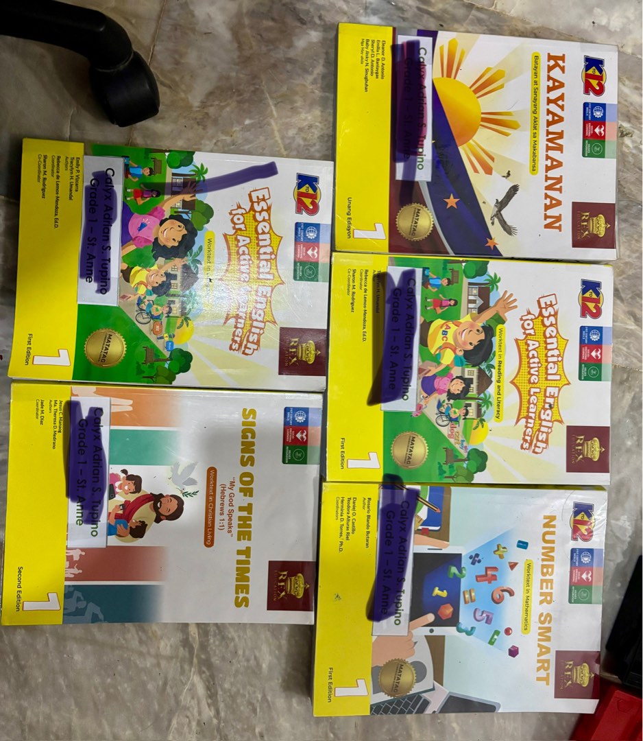 Grade 1 Books, Hobbies & Toys, Books & Magazines, Textbooks on Carousell