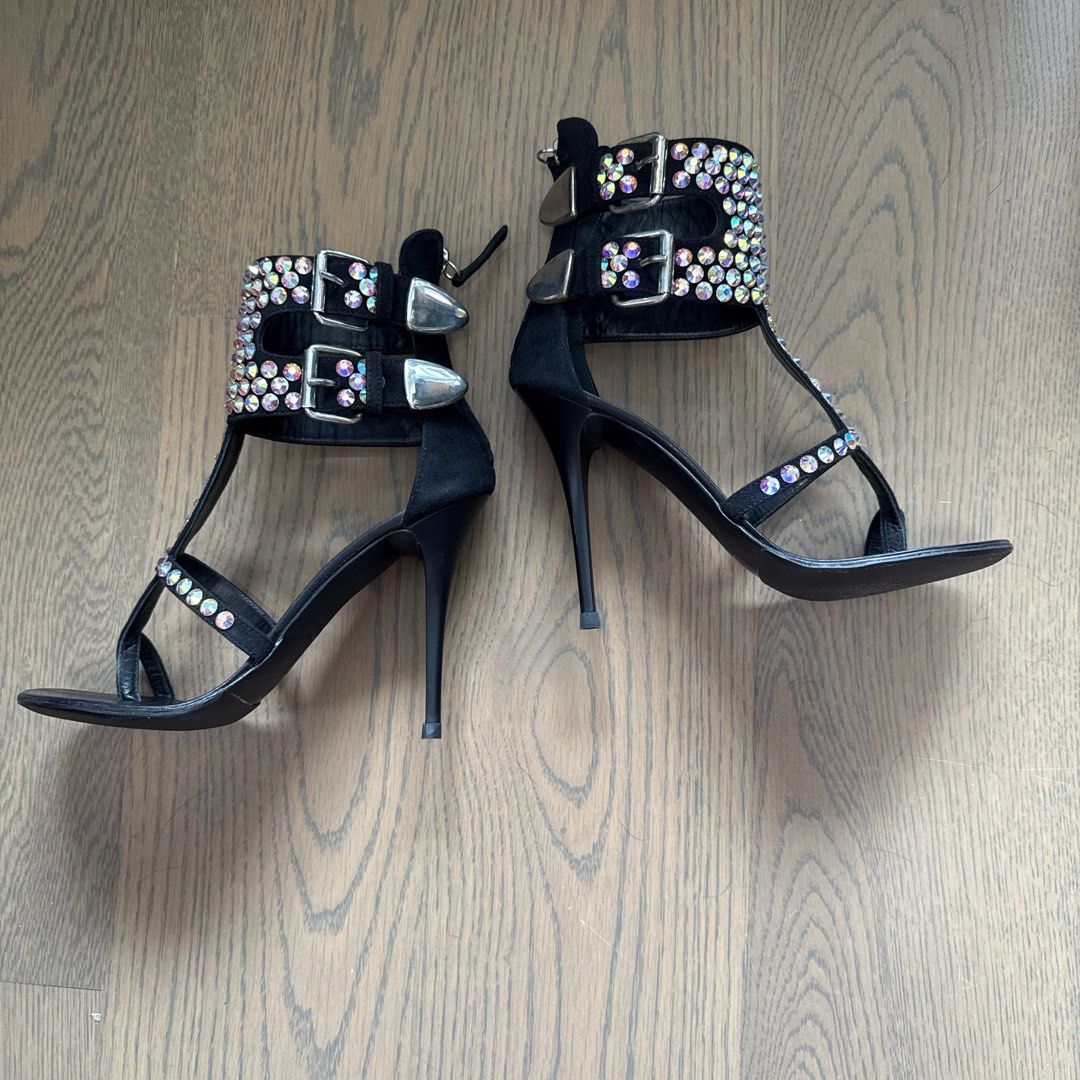 Guiseppe Zanotti x Balmain Gladiator Heels NIB, 名牌, 鞋及波鞋