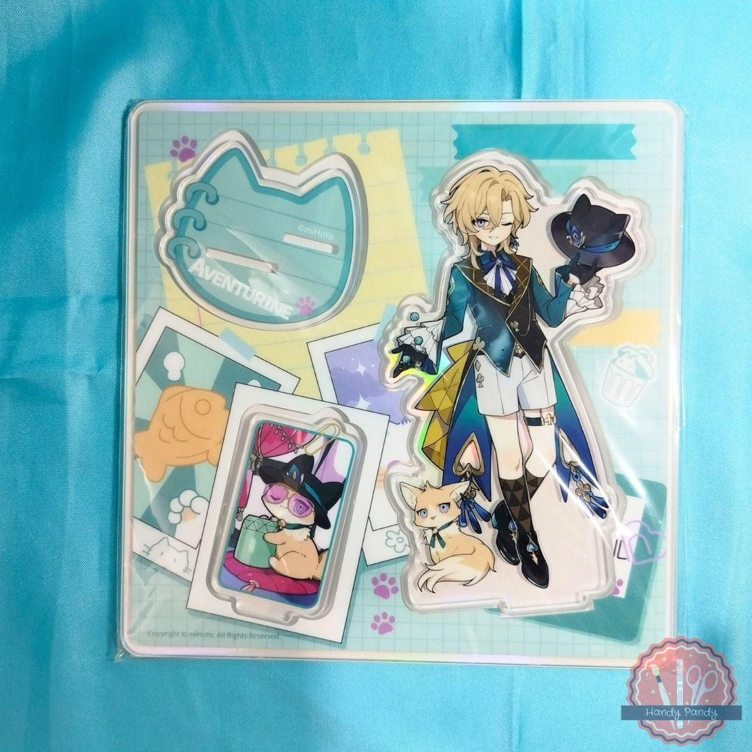 Honkai Star Rail (HSR) Official Merch - Tiny Cat Series Aventurine ...