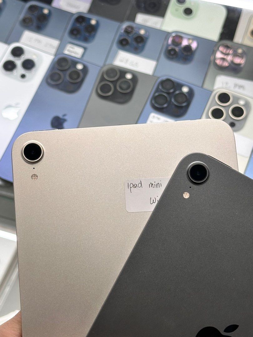 iPad Mini 6 64GB Wifi Only No Issue (Category: iPad) located in Pasig City. Submitted by fairgadgetshop (Listing ID 1388526239, Image 2). Description: Buy • Sell • Trade • Swap Legit Seller w/ Physical Store Mabilis Kausap / Pass sa Scammer RFS: Buy and Sell 😊 Installment via Credit Card, GGives, Gcredit, SPaylater and Billease with additional interest We accepting Brandnew or Secondhand iPad Mini 6 64GB WiFi No Issue Working Fingerprint/Trueton
