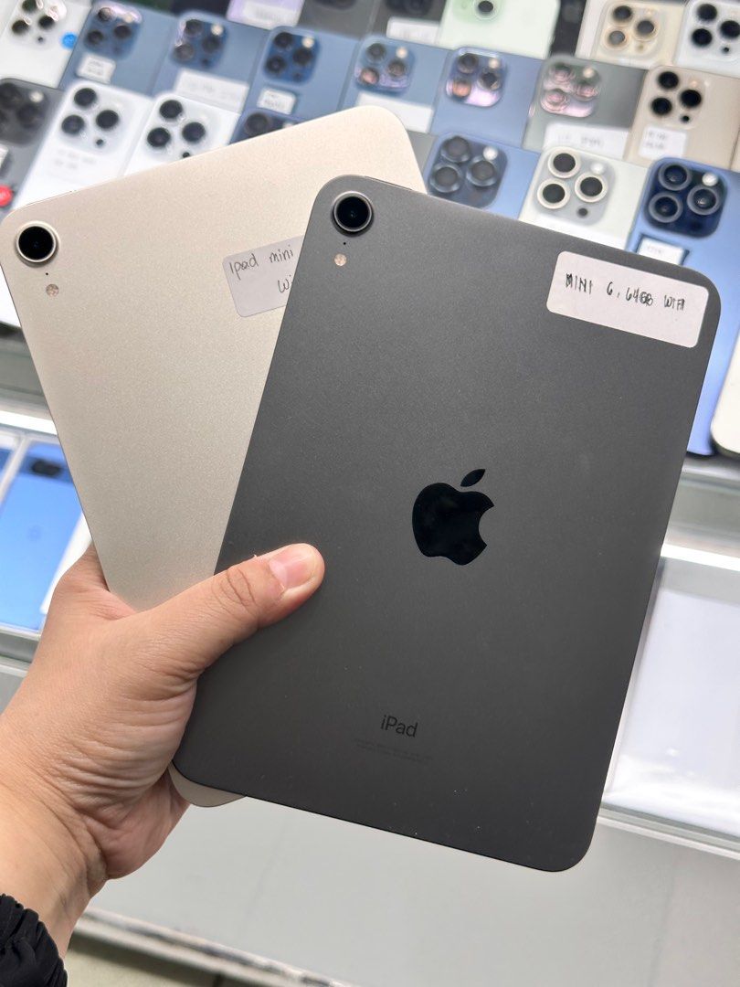 iPad Mini 6 64GB Wifi Only No Issue (Category: iPad) located in Pasig City. Submitted by fairgadgetshop (Listing ID 1388526239, Image 1). Description: Buy • Sell • Trade • Swap Legit Seller w/ Physical Store Mabilis Kausap / Pass sa Scammer RFS: Buy and Sell 😊 Installment via Credit Card, GGives, Gcredit, SPaylater and Billease with additional interest We accepting Brandnew or Secondhand iPad Mini 6 64GB WiFi No Issue Working Fingerprint/Trueton