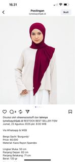 (Kategori: ) berada di . Dikirim oleh devyfebri212 (ID iklan 1388602273, Gambar 1). Deskripsi: .