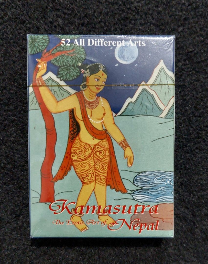 Kama Sutra Playing Cards- sealed (Category: Board Games & Puzzles) located in Paranaque City. Submitted by leneleng (Listing ID 1388511260, Image 1). Description: Bought during my Nepal trip 🇳🇵 sealed, unopened, and ready to deal. Comes with 52 playful illustrations. One for every card. Perfect for souvenir collectors… or adventurous couples looking for new “moves.” 😉😂 LOCATION: Sucat, Paranaque PAYMENT MODE: GCash payment only 📦 LBC | Lalam