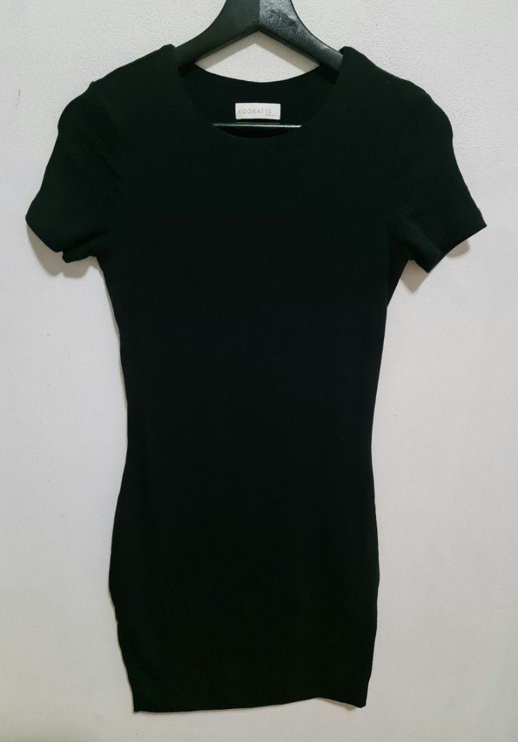 Kookai Black Mini Dress(Size 8), Women's Fashion, Clothes on Carousell