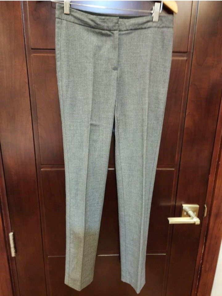 Marks and Spencer gray / charcoal trouser (Category: Other Bottoms) located in Manila. Submitted by 888declutters (Listing ID 1388495626, Image 2). Description: Original Marks & Spencer charcoal trouser Waist: altered to fit 26-29 color may vary due to lighting helping tags: M&S trouser, M&S slacks, charcoal trouser, gray slacks, grey slacks, Zara trouser.